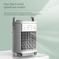 Ventilateur USB de table, refroidisseur rechargeable, manuel, électrique de bureau, voiture, brume, sans pales, portable, mini