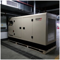 Groupe électrogène diesel silencieux 38 kW |   35KW avec capot insonorisé 60/50Hz ATS à châssis ouvert avec télécommande