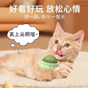 ของเล่นแมวแบบลูกบอลแคทนิป ของเล่นกัดแทะสำหรับแมว - Product Image 6