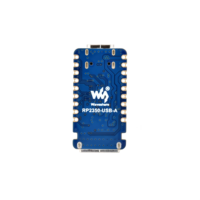 Papan Pengembangan Mini Raspberry Pi RP2350-USB-A Asli Prosesor Arsitektur Ganda Dual Core Antarmuka USB Tipe A RP2350