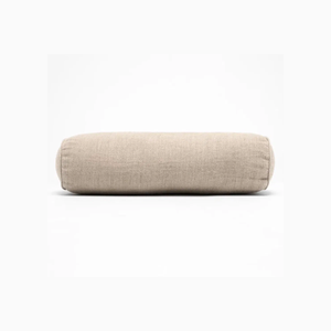 Coussin de méditation et de yoga rectangulaire en coton et lin, garni de coques de sarrasin biologiques, avec LOGO personnalisé et housse premium sur mesure, accessoires de yoga - Product Image 3