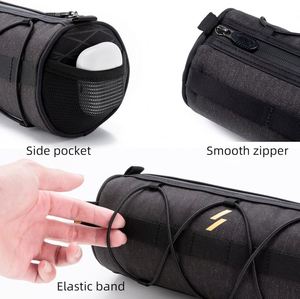 Muestra gratuita: Bolsa para manillar de bicicleta Source Factory con soporte de liberación rápida y compatibilidad con smartphones - Product Image 5