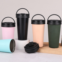 Usine directe 500ML 304 acier inoxydable Double isolation tasse à café classique petit déjeuner tasse pour café lait thé
