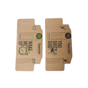 Boîtes à mouchoirs en carton recyclé avec impression dorée, emballage personnalisé pour mouchoirs, pour la vente au détail, les hôtels, les cadeaux et les marques éco-responsables - Product Image 1