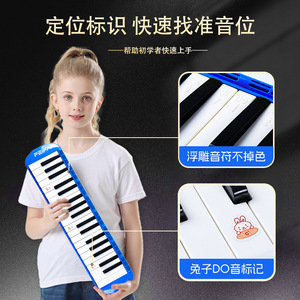 เปียโนพกพาเฟยฟาน เมโลดิก้า 37 คีย์ พร้อมกล่องแข็งสำหรับเด็ก - Product Image 2