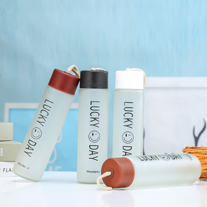 Smoon Sales Promotion Vacuum 360Ml Custom Logo Clear Bpa Free Glass <strong>Princess</strong> <strong>Water</strong> <strong>Bottle</strong> - Product Image 6