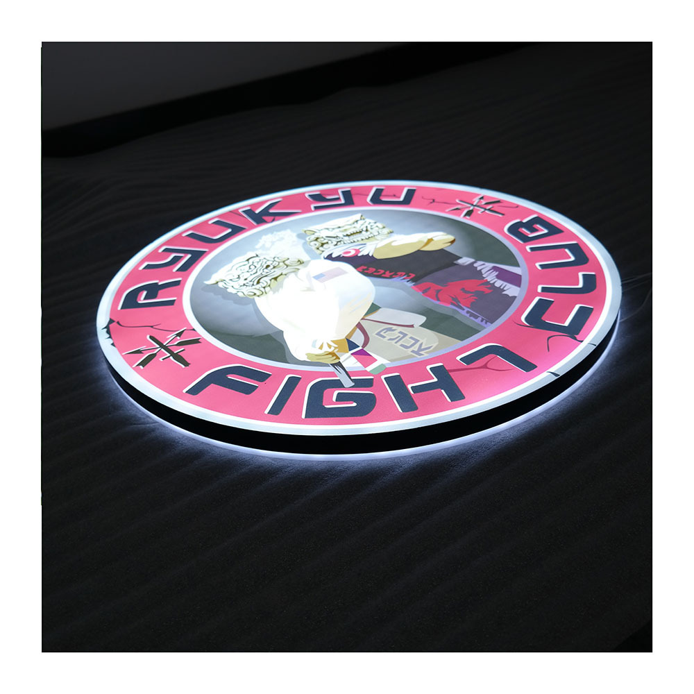Custom advertising light box 3D Shop Signage wall acrylic advertising glow High Quality Illuminated Sign
