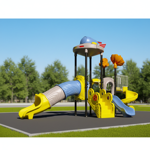<span class=keywords><strong>Toboggan</strong></span> en plastique populaire pour aire <span class=keywords><strong>de</strong></span> jeux extérieure <span class=keywords><strong>de</strong></span> garderie éducative <span class=keywords><strong>avec</strong></span> structure métallique, capacité supérieure à 500 kg - Product Image 5