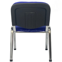 Chaise d'école empilable bon marché FoShan Chrome pour salle de formation d'invité conférence de bureau événements d'attente étudiant à l'université