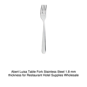 Fourchette à dîner Abert Luisa en acier inoxydable 18/10, épaisseur 1,8 mm - Product Image 2
