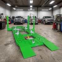 Système de redressage de châssis automobile robuste avec tour de traction 15T pour atelier de réparation de carrosserie