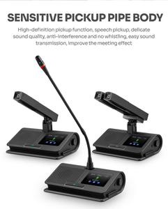 High End Schwanenhals Wired Conference Diskussion Intelligentes multifunktion ales Meeting <span class=keywords><strong>System</strong></span> Composite Set - Product Image 4