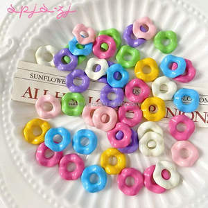 Paquete de Material para Manualidades con Cuentas Onduladas de Colores Pastel, Versátiles, Hechas a Mano, para Hacer Pulseras, Collares, Pendientes y Accesorios para el Cabello - Product Image 2