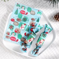 Papier ciré alimentaire antiadhésif, papier huileux, papier d'emballage pour nougat de Noël, emballages de bonbons de Noël DIY