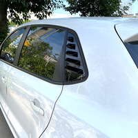 Heckscheiben-Jalousie-Verkleidung für VW Polo 6R 6C 2011-2017, Selbstklebende Außenmodifikation AMP-Z358