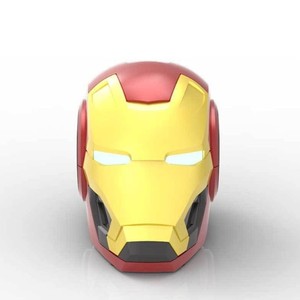 Altavoz Inalámbrico Bluetooth Iron Man, Subwoofer Estéreo Inalámbrico Bluetooth, Radio FM, Diseño Clásico con Ranura para Tarjeta, Portátil y Elegante - Product Image 2