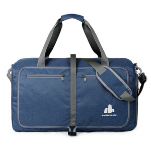 Bolsa de Viaje Plegable Estilo Europeo Americano, Bolso de Mano Versátil, Deportivo, Casual, Minimalista, para Fitness - Product Image 5