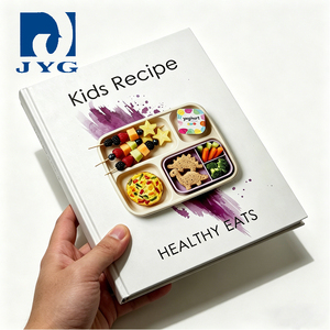 Services d'impression de livres de recettes de cuisine de luxe personnalisés pour restaurants, livres de recettes de cuisine saine pour enfants et familles - Product Image 1