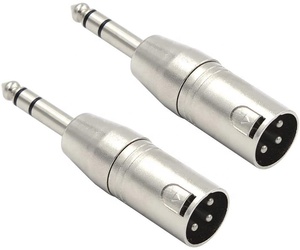 <span class=keywords><strong>Adaptateur</strong></span> audio Joinaudio <span class=keywords><strong>XLR</strong></span> <span class=keywords><strong>mâle</strong></span> 3 broches vers prise <span class=keywords><strong>jack</strong></span> stéréo <span class=keywords><strong>mâle</strong></span> 6,35 mm - Product Image 3