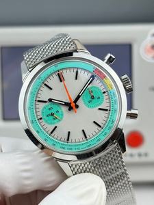 Montre mécanique tendance à couleurs contrastées, multifonctionnelle, chronographe, design moderne, best-seller - Product Image 5