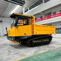 Transporteur dumpe Chargeur CE EPA Verger sur chenilles agricole Diesel auto-chargement dumper sur chenilles Hydraulique Dumper sur chenilles Exploitation minière
