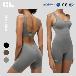 <span class=keywords><strong>Mono</strong></span> corto ajustado sin <span class=keywords><strong>espalda</strong></span> para mujer, con efecto levanta caderas, ideal para yoga - Product Image 1
