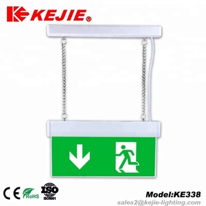 2019 Venta caliente Kejie doble lados luminosa <span class=keywords><strong>señal</strong></span> de <span class=keywords><strong>salida</strong></span> LED/LED Luz de <span class=keywords><strong>salida</strong></span> de <span class=keywords><strong>emergencia</strong></span> - Product Image 3