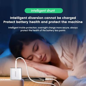 Adaptateur secteur USB C UGREEN 20W X213, <span class=keywords><strong>chargeur</strong></span> mural Type C 20W PD, ensemble de <span class=keywords><strong>chargeur</strong></span> USB C avec câble USB C pour iPhone 15 - Product Image 2