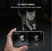 Cámara 5G para Mascotas con Reconocimiento IA, Seguimiento Automático, Juguete Láser Inteligente para Gatos, Monitoreo PTZ en la Nube