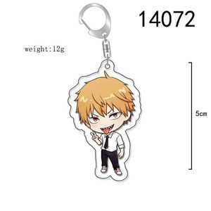 Lindo acrílico de doble cara Anime Denji <span class=keywords><strong>Makima</strong></span> colgante llavero - Product Image 4