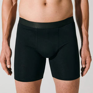 High Rise <b>Boxer</b> Shorts <b>Long</b> Loose Underwear <b>Men</b> Elastic Smooth Breathable Comfortable <b>Men'S</b> Briefs <b>Boxers</b> - Product Image 4