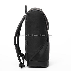 Vietnam Unisex Customizable Waterproof Oxford Polyester Business <b>Backpack</b> Leather Strap Zipper Sports <b>Laptop</b> Notebook Bag 22.5L - Product Image 2
