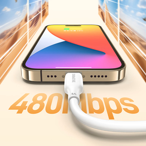 สายชาร์จเร็ว SAMZHE 2 เมตร PD30W Type-C to L รองรับกระแสไฟ 3A ความเร็วในการถ่ายโอนข้อมูล 480Mbps สำหรับ iPhone 14 Pro Max 13 12 <span class=keywords><strong>11</strong></span> iPad ใช้ได้กับที่ชาร์จในรถยนต์ - Product Image 6