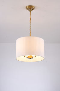 Abat-jour en rotin vintage minimaliste, design nordique, télécommande, économie d'énergie, AC 220V, lustre de restaurant - Product Image 6