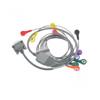 Ensamblaje de cables Bnc D-Sub personalizado para arnés médico de 16 cabezales para uso en la industria automotriz de una fabricación de cables médicos