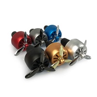 Désodorisant de voiture de luxe, diffuseur d'aromathérapie, accessoires de décoration intérieure avec 5 parfums sans outils
