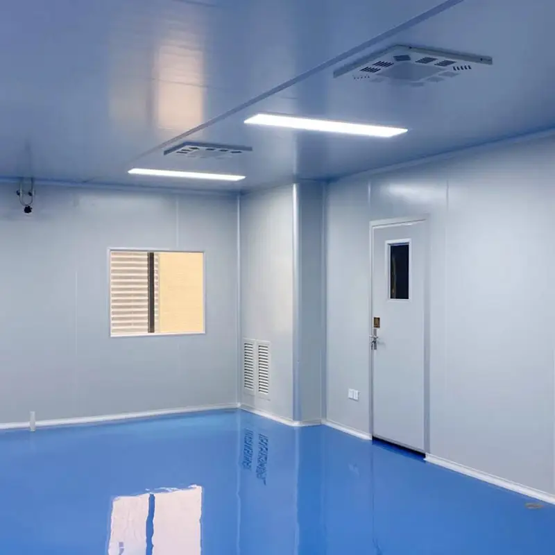 Pasokan pabrik ISO GMP Modular ruang bersih Prefab Turnkey Cleanroom proyek