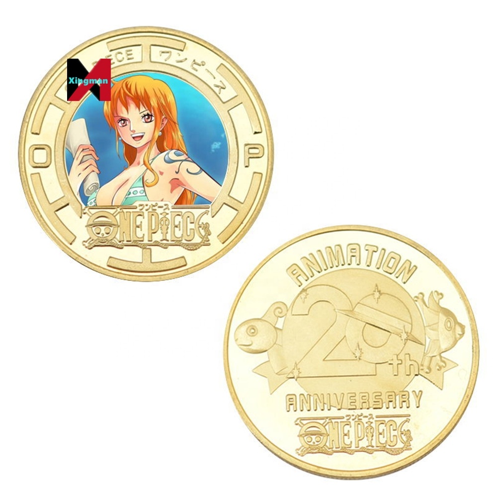 ワンピース　ONE PIECE 　メダル　記念　コイン　茶平　ルフィ　サンジ ワンピース ONE PIECE エッグヘッド ルフィ/ゾロ/ナミ/サンジ