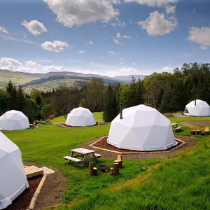 Tente dôme Igloo en PVC de haute qualité, tente de villégiature glamping de luxe pour l'extérieur, hôtel, salle de bain, usine moderne de toile en aluminium - Product Image 3