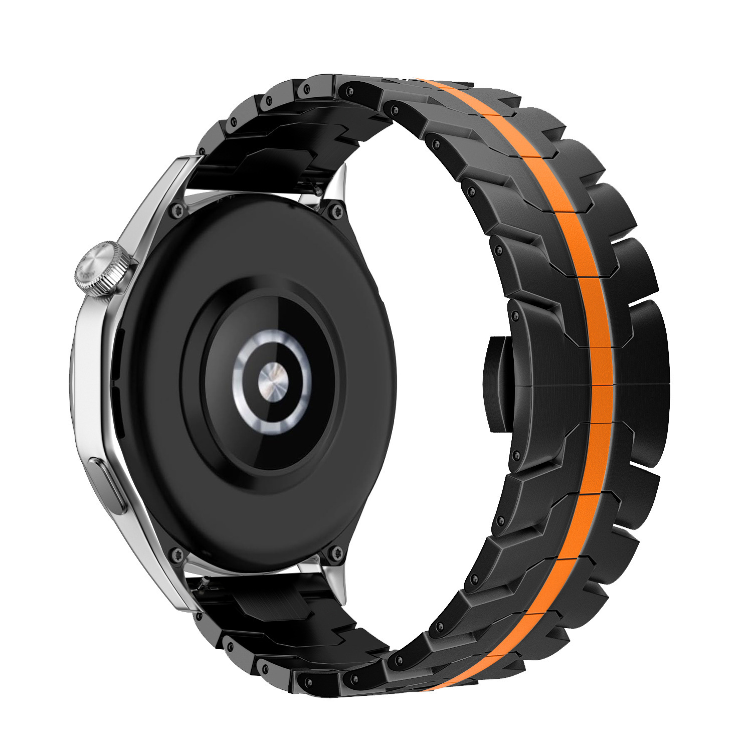 Noir orange2--Acier inoxydable