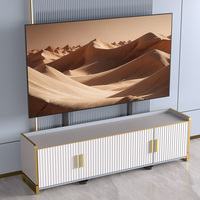 Base Universal para TV de Piso HILLPORT, para Pantallas Planas LCD y Plasma de 55-100 Pulgadas, Capacidad de Carga de 75 kg, VESA 100-900x600 mm, Soporte de Altura Ajustable
