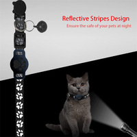 Collier de localisation pour chat en nylon compatible avec IOS, étanche, réfléchissant, compatible avec Apple Find My Tracker