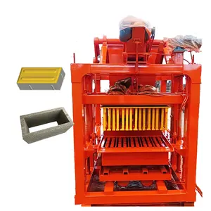 Mechanical full automatic concrete hollow paving brick block making machine suppliers in south africa