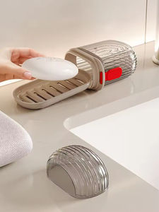 Jaboneras selladas portátiles <span class=keywords><strong>de</strong></span> viaje bandeja organizadora <span class=keywords><strong>de</strong></span> jabón impermeable caja <span class=keywords><strong>de</strong></span> almacenamiento <span class=keywords><strong>de</strong></span> jabón <span class=keywords><strong>de</strong></span> plástico <span class=keywords><strong>con</strong></span> tapa - Product Image 3