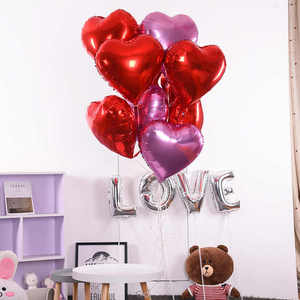 Globos <span class=keywords><strong>de</strong></span> fiesta en forma <span class=keywords><strong>de</strong></span> corazón en tamaños <span class=keywords><strong>de</strong></span> 18 24 30 32 pulgadas para celebraciones <span class=keywords><strong>de</strong></span> San Valentín y cumpleaños - Product Image 2