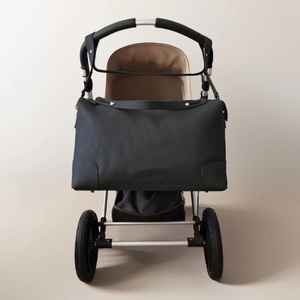 Sac à langer de luxe personnalisé <span class=keywords><strong>pour</strong></span> maman, sac à langer portable <span class=keywords><strong>pour</strong></span> bébé, sac à bandoulière, sac à langer en cuir végétalien, sac à langer de voyage <span class=keywords><strong>pour</strong></span> bébés - Product Image 2
