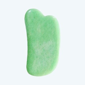 Planche de massage Gua Sha en aventurine en forme de vague, outils de massage pour cadeau de vacances - Product Image 4