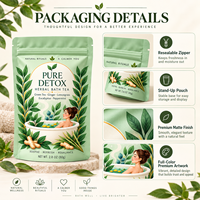 Kantong Teh Herbal OEM untuk Mandi, Sachet Herbal Bunga Alami untuk Perawatan Spa dan Mandi di Rumah