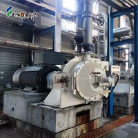 Raffineur à double disque Yunda SS304 pour papier, équipement de raffinage à faible consistance, alimentation PLC, engrenage d'économie d'énergie, industrie du papier 380V