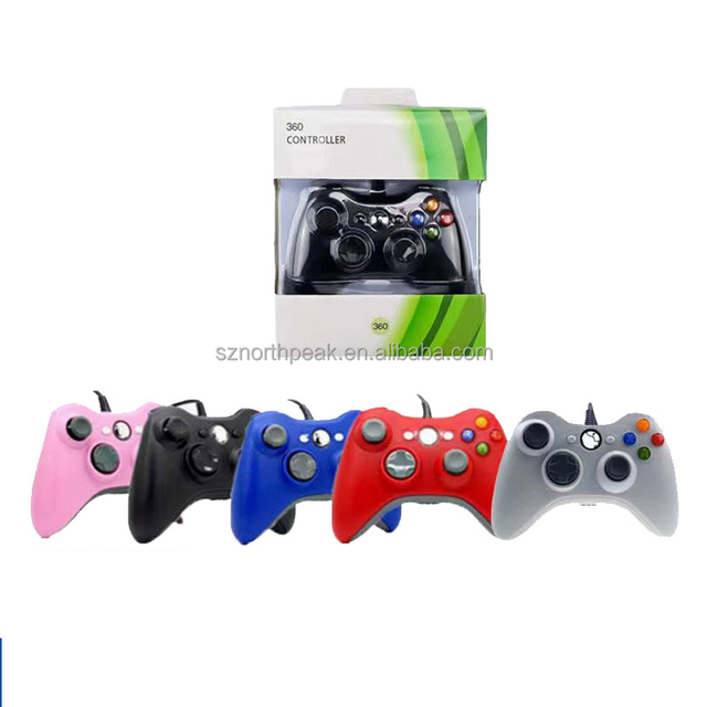 ABS Play Game Joystick Manette USB Wired JoyPad Gamepad for Xbox 360 Console Controller PC